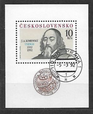 UNESCO CZECHOSŁOWACJA MI.BL.96