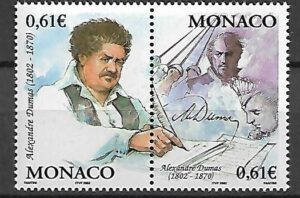 ALEKSANDER DUMAS MONAKO MI.2615-2616**
