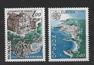 EUROPA CEPT MONAKO MI.1319-1320**