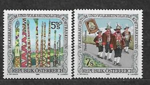 FOLKLOR AUSTRIA MI.2191-2192**