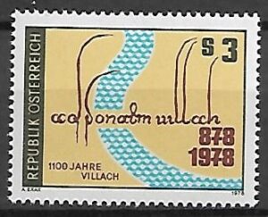 ROCZNICE AUSTRIA MI.1582**