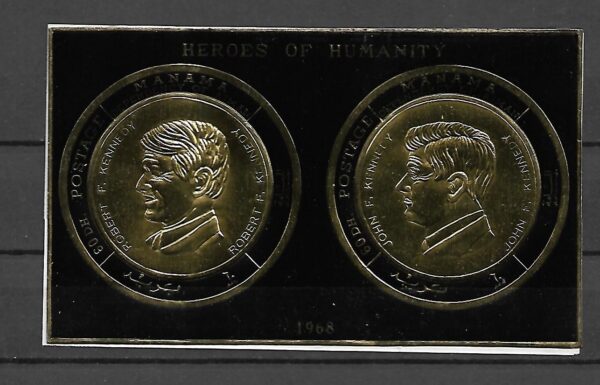 ROBERT F.KENNEDY I JOHN F.KENNEDY MANAMA MI.BL.49**