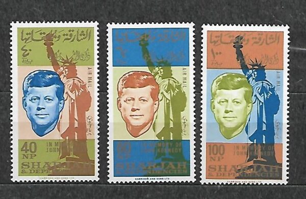 J.F.KENNEDY SHARJAH MI.107-109A**
