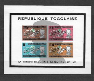 J.F.KENNEDY TOGO MI.BL.12**