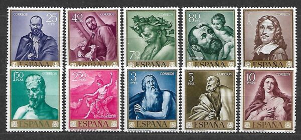 MALARSTWO HISZPANIA MI.1384-1393**