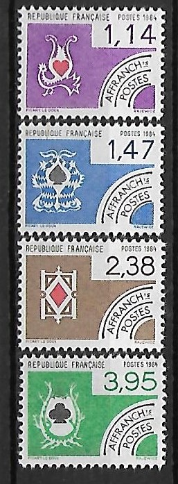 KARTY FRANCJA MI.2434-2437**