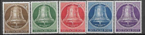DZWON WOLNOŚCI RFN BERLIN MI.101-105**