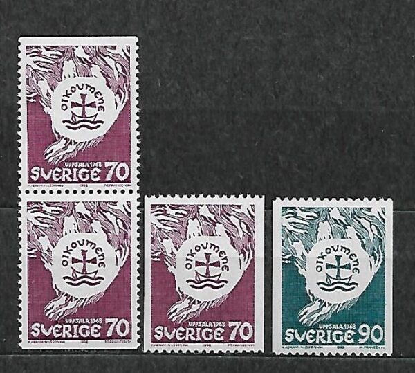 ROCZNICA SZWECJA MI.812-813**