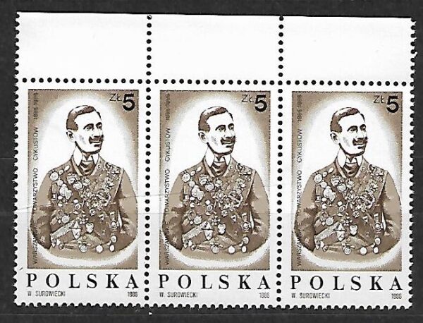 FI.2922**DRUK NA ZAGIĘTYM PAPIERZE GWARANCJA I OPIS J.WALOCHA
