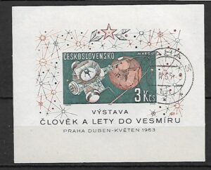 LOT W KOSMOS CZECHOSŁOWACJA MI.BL.19