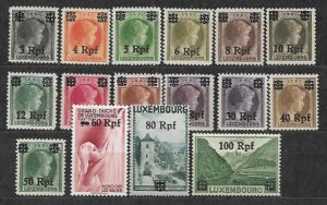 NIEMCY OKUPACJA LUXEMBURGA MI.17-32**