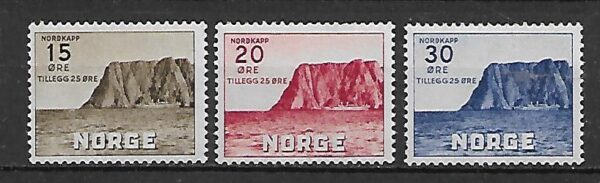 KRAJOBRAZ NORWEGIA MI.284-286**