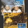 LOT NA KSIĘŻYC DDR MI.3005-3008 NA KARCIE MAXIMUM KOMPLET