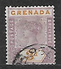 KOLONIE ANGIELSKIE GRENADA MI.36 KASOWANY