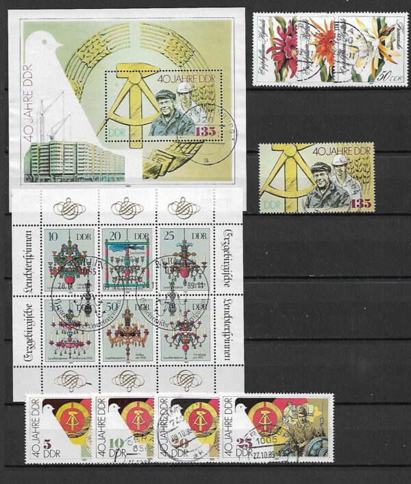 DDR ROCZNIK 1989 R KASOWANY - obrazek 3
