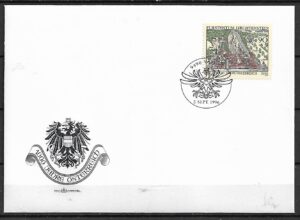 FDC ARCHTEKTURA LIECHTENSTEIN MI.1137