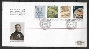 FDC OBSERWATORIUM ANGLIA MI.993-996