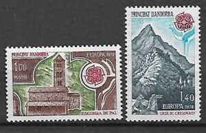 EUROPA CEPT ANDORRA FRANCUSKA MI.290-291**