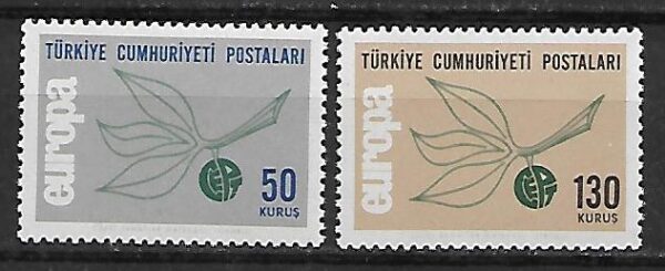 EUROPA CEPT TURCJA MI.1961-1962**