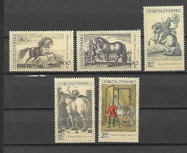 KONIE CZECHOSŁOWACJA MI.1870-1874**