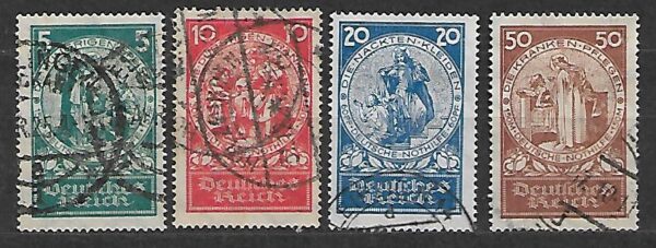 NIEMCY MI.351-354 KASOWANY
