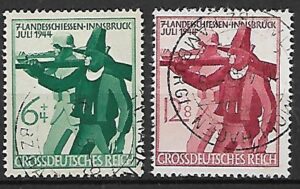 NIEMCY RZESZA MI.897-898 KASOWANY