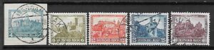 NIEMCY RZESZA MI.474-478 KASOWANY