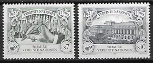 ROCZNICA ONZ  WIEDEŃ MI.186-187A**