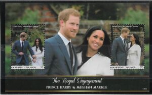 KSIĄŻE HARRY I MEGHAN MARKLE WYSPY MARSHALL MI.BL.65**