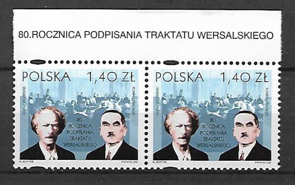 FI.3629**Z NAPISEM NA LISTWIE