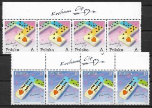 FI.3596-3597**Z NAPISEM NA LISTWIE