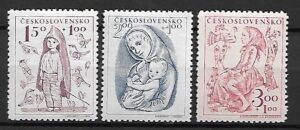 DZIEŃ DZIECKA CZECHOSŁOWACJA MI.559-561**