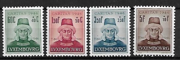 SŁAWNI LUDZIE LUXEMBURG MI.413-416**