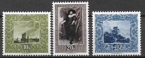 MALARSTWO LIECHTENSTEIN MI.301-303**