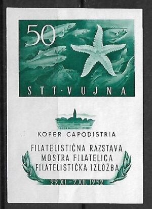 FAUNA MORSKA TRIEST JUGOSŁOWIAŃSKI MI.BL.2**