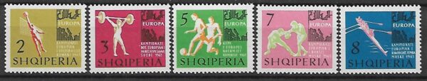 EUROPA ALBANIA MI.763-767**