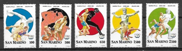 OLIMPIADA LETNIA SAN MARINO MI.1640-1644**