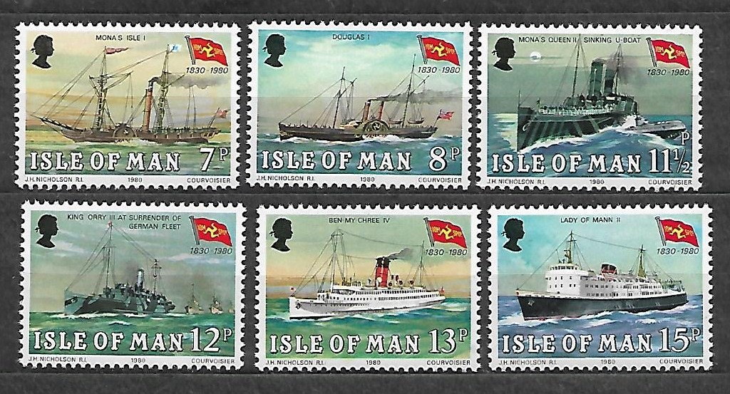 MARYNISTYKA WYSPA MAN MI.166-171**