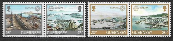 EUROPA CEPT GUERNSEY MI.265-268**