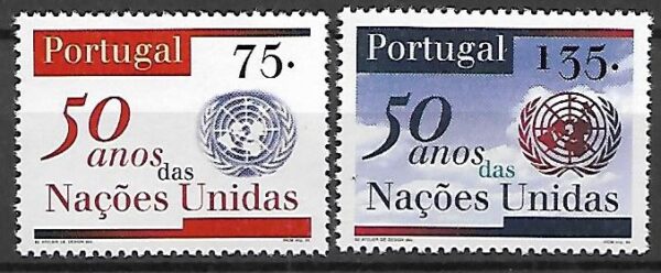 ONZ PORTUGALIA MI.2076-2077**