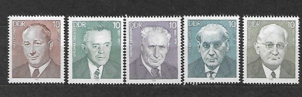 SŁAWNI LUDZIE DDR MI.2686-2690**