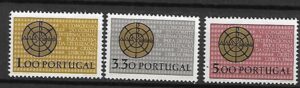 KONGRES PORTUGALIA MI.1000-1002**