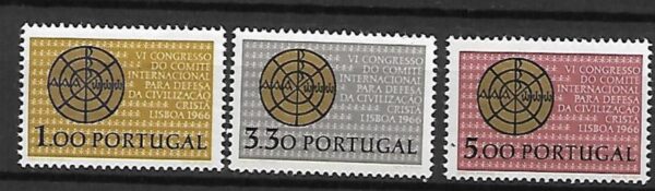 KONGRES PORTUGALIA MI.1000-1002**