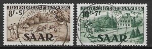 TURYSTYKA NIEMCY SAARA MI.262-263 KASOWANE
