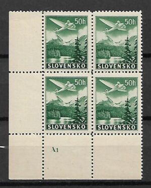 SŁOWACJA MI.49** 4-BLOK Z NR.WALCA