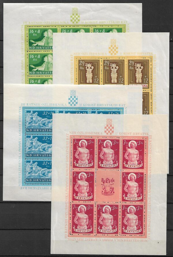 RELIGIA CHORWACJA MI.ARK.154-157**