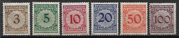 NIEMCY RZESZA MI.338-343**