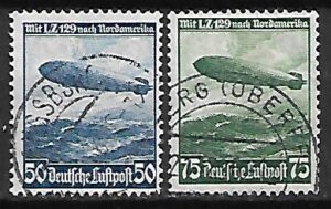 NIEMCY RZESZA MI.606-607 KASOWANY