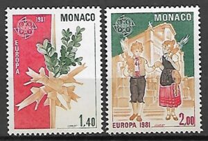 EUROPA CEPT MONAKO MI.1473-1474**