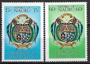 HERB PAŃSTWA NAURU MI.156-157**